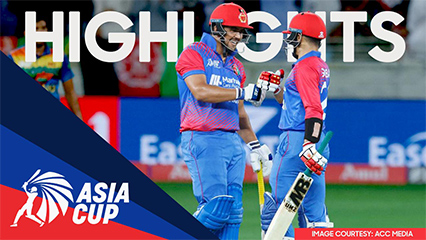 Afghanistan defeated Sri Lanka in the Asia Cup opener
