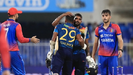 Srilanka made revenge by defeating Afghanistan earlier they faced in Group stage