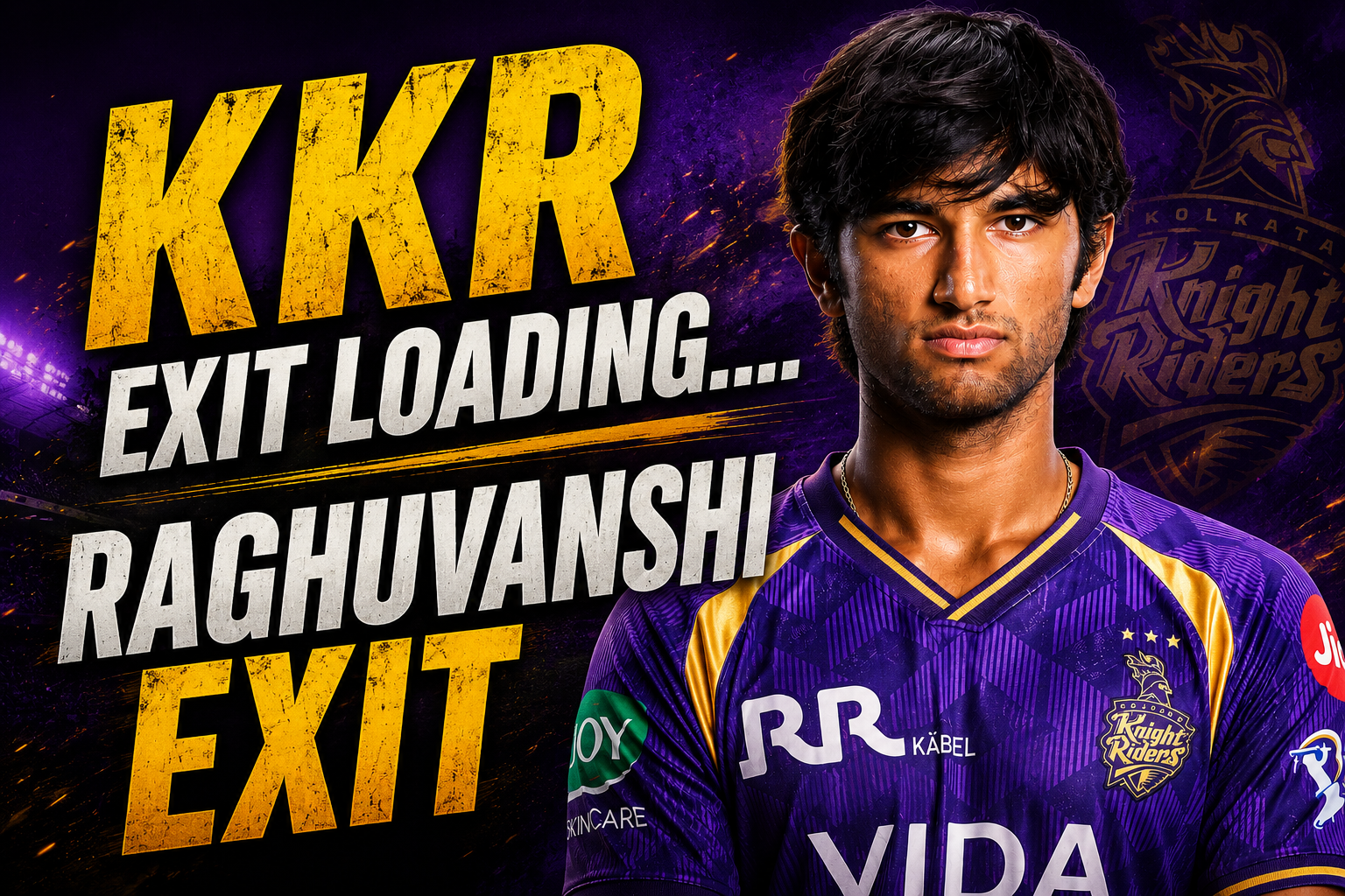 Angkrish Raghuvanshi Ruled Out of IPL 2026! Major Blow for KKR Ahead of Crucial Matches