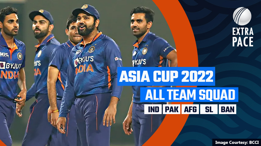 Bumrah and Harshal ruled out. Virat Kohli and KL Rahul named for Asia cup 2022