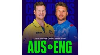 AUS vs ENG LIVE: Zampa Strikes as ENG Battles in Champions Trophy 2025 | England vs Australia