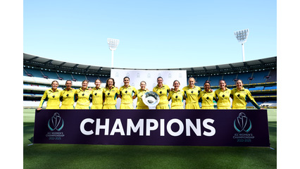 Australia Lifts ICC Women’s Championship Trophy, Sets High Standards for Women’s Cricket