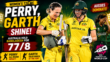 Australia Women vs Bangladesh Women Perry and Garth Star in Dominant Bowling Display