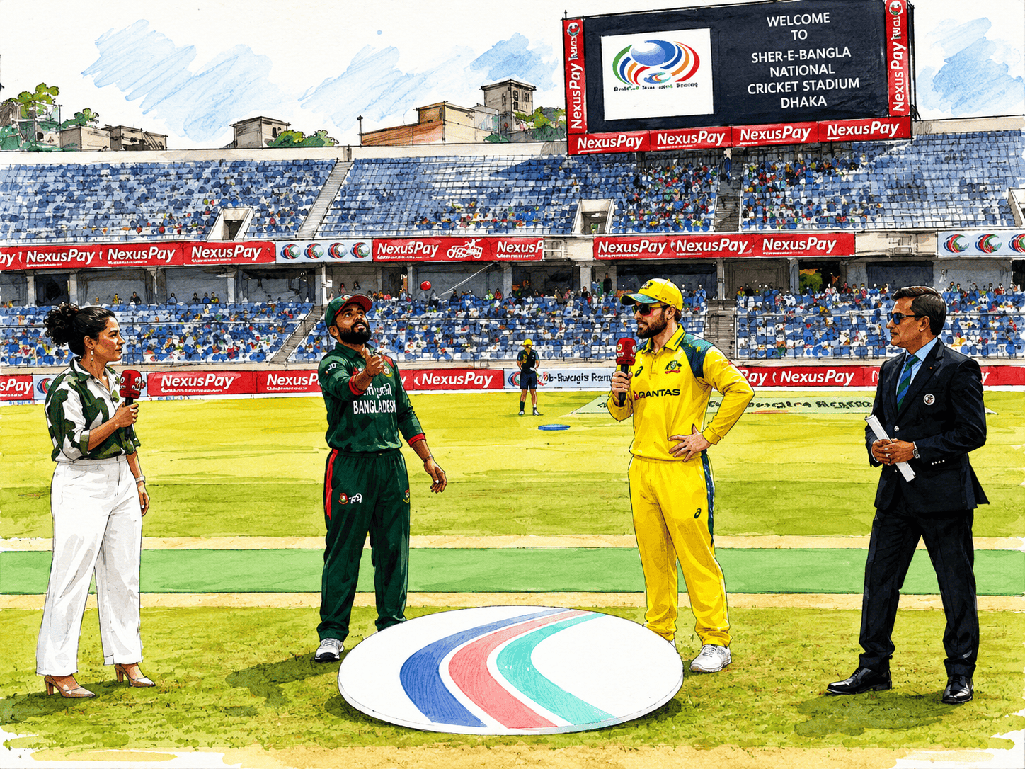 Bangladesh Stun Australia by 5 Wickets in BAN vs AUS 2nd ODI 2026 as Mustafizur Rahman Shines in Dhaka
