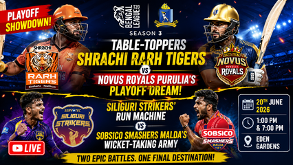 Bengal T20 League 2026 Semi Finals Preview Tigers Royals Strikers and Smashers Battle for Final Spot