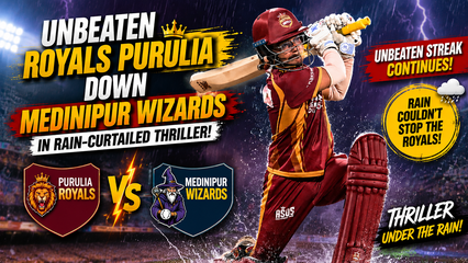 Bengal T20 League Novus Royals Purulia Stay Unbeaten