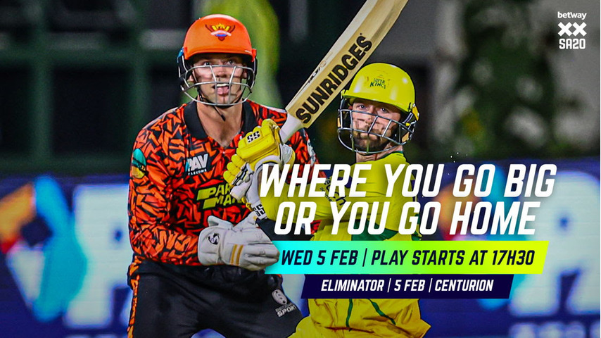 Betway SA20 Playoffs Line-Up Confirmed as Cricket Heads Into Action-Packed Final Week