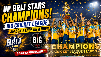 Big Cricket League Season 2 Ends with UP Brij Stars Clinching the Championship