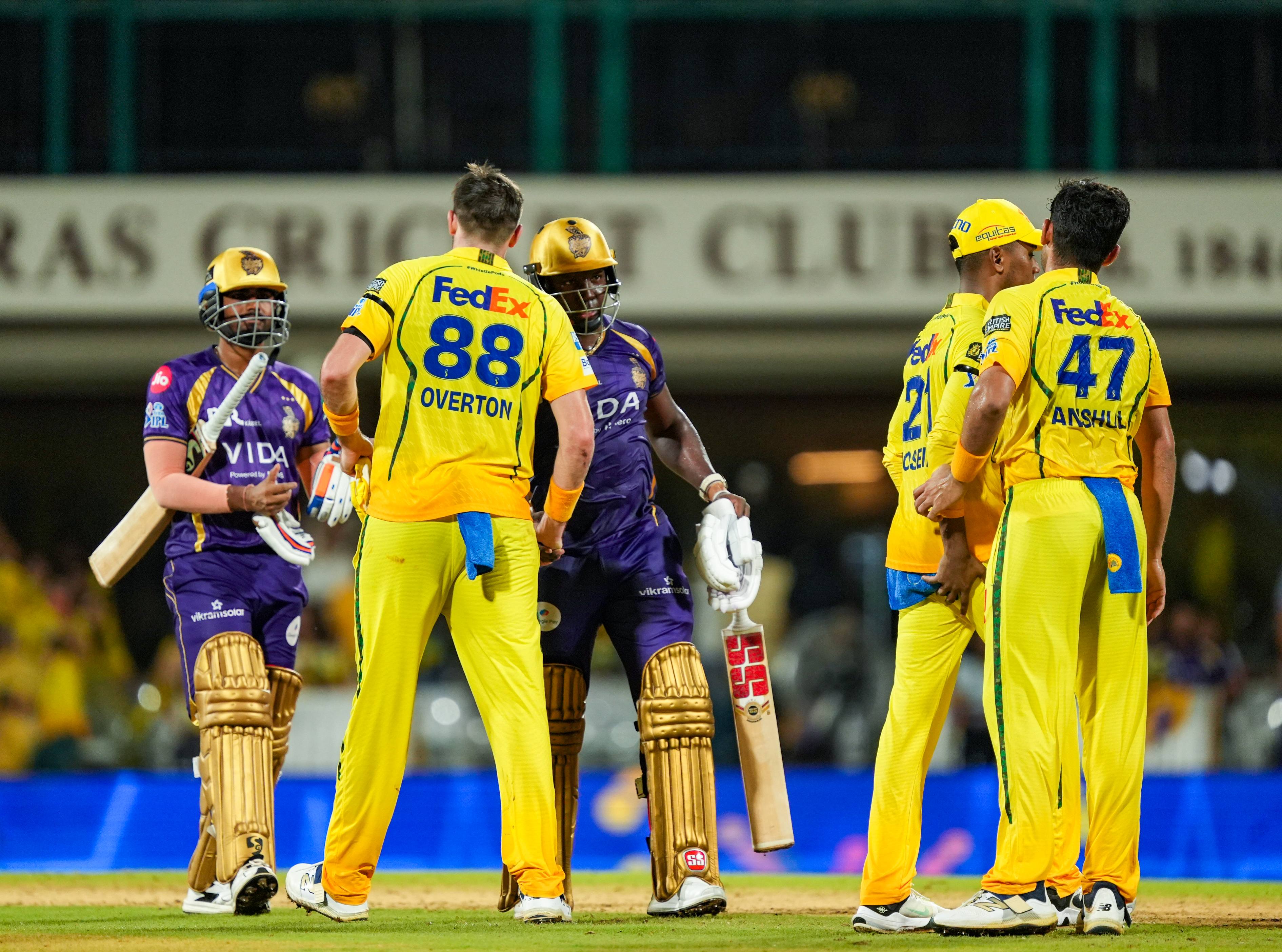 CSK vs KKR IPL 2026 Match 22 Result and Full Squad Analysis