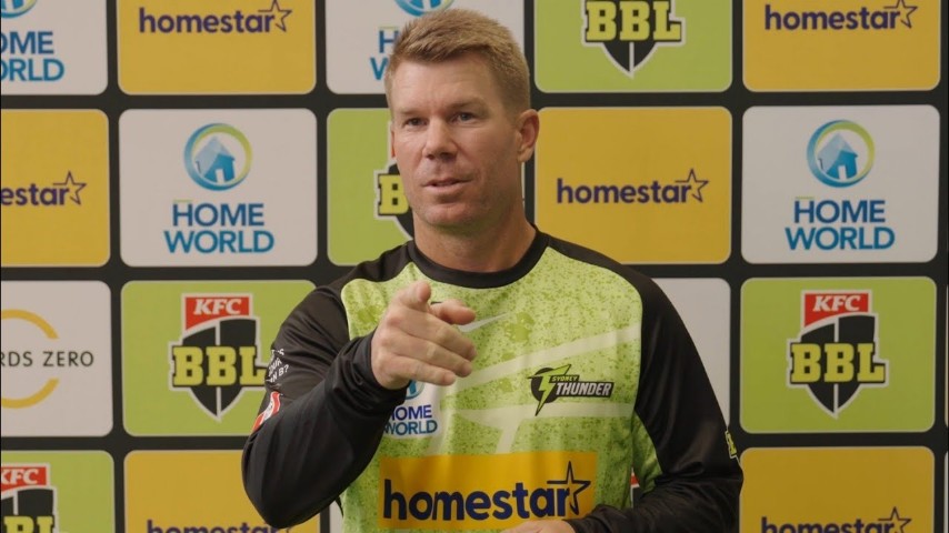 David Warner Named Sydney Thunder Captain for Big Bash League 2024 BBL|14