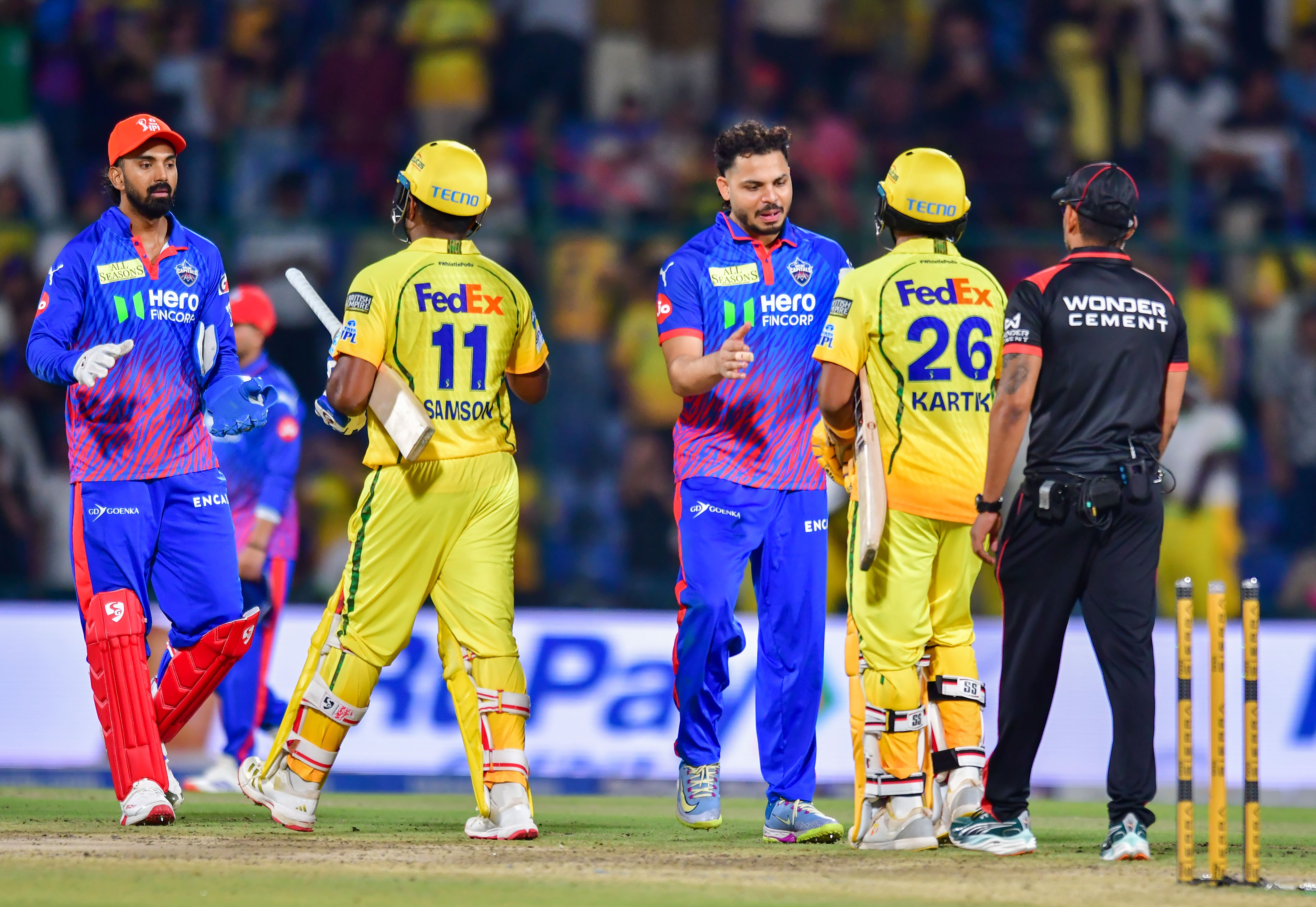DC vs CSK IPL 2026 Result: Chennai Super Kings Beat Delhi Capitals by 8 Wickets in Match 48