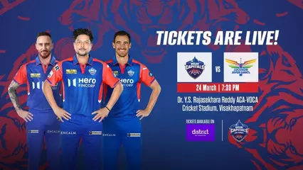 DC vs IPL 2025 Tickets Live for Vizag Opener vs LSG|IPL 2025 Tickets