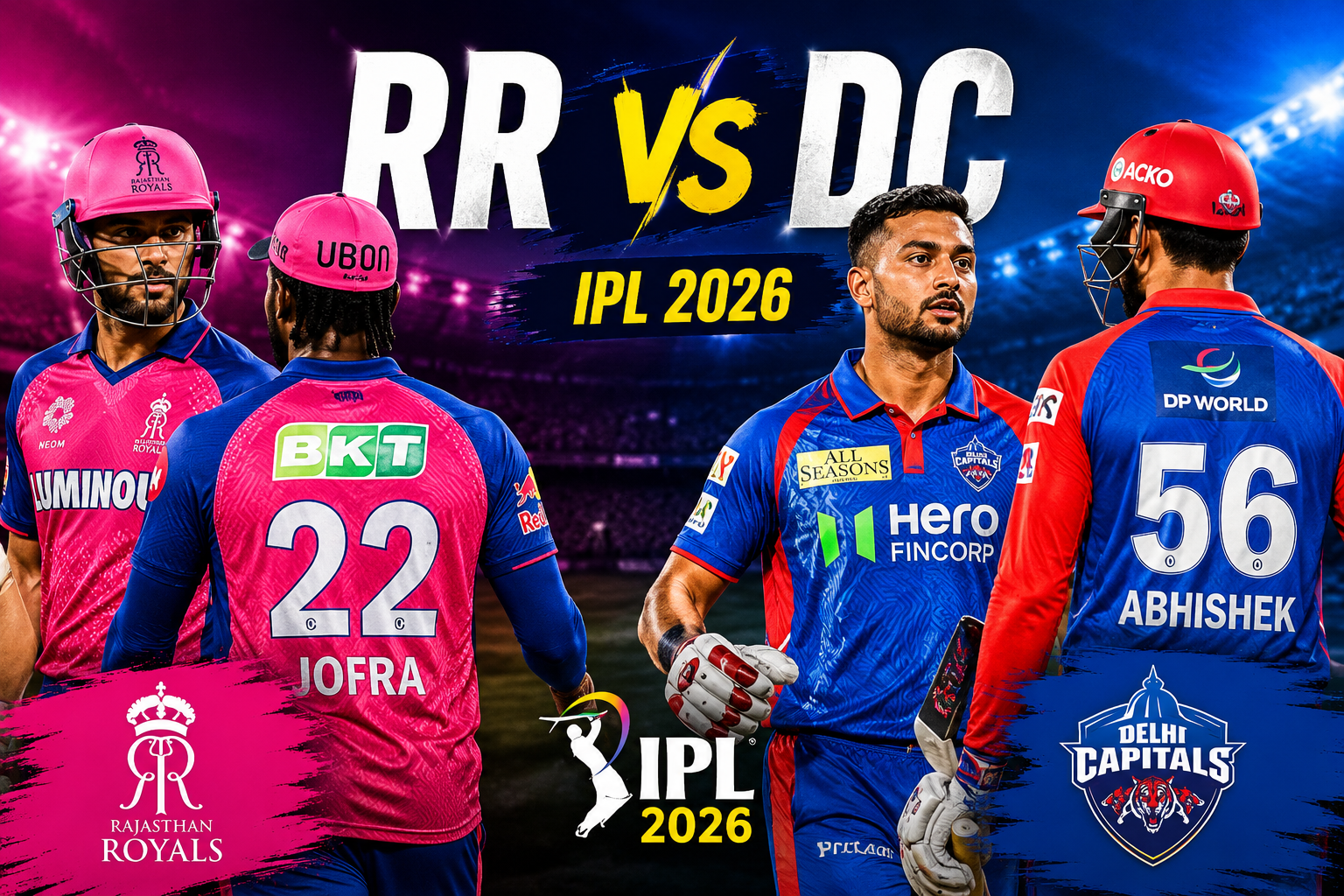 DC vs RR IPL 2026 Result: KL Rahul and Axar Patel Guide Delhi Capitals to Thrilling Win Over Rajasthan Royals