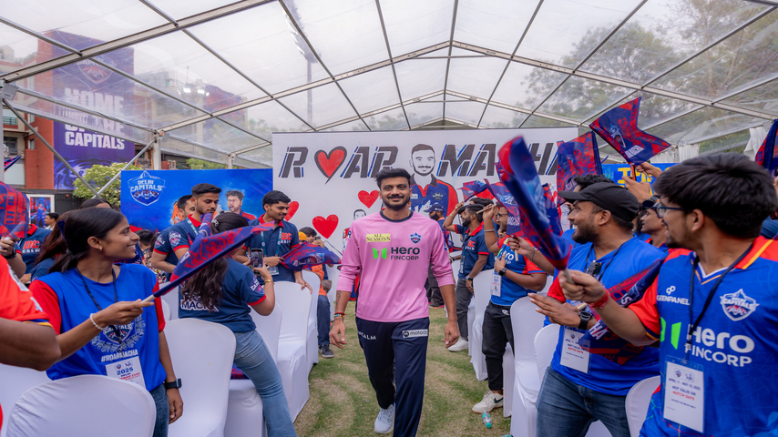 Delhi Capitals Host DC Toli Meet-and-Greet | Axar Patel Hails Loyal Fans