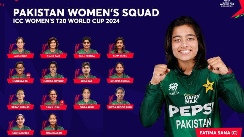 Fatima Sana to lead Pakistan in ICC Women’s T20 World Cup