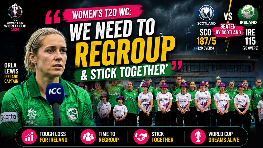 Gaby Lewis Urges Ireland to Regroup After Scotland Defeat