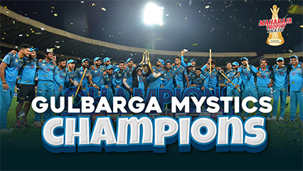 Manish Pandey led Gulbarga Mystics crowned as Champions of Maharaja Trophy 2022