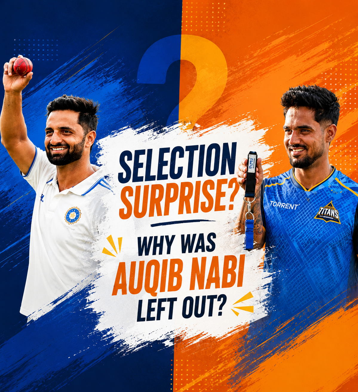 Gurnoor Brar Pick Raises Questions: Why Was Auqib Nabi Overlooked Despite Impressive Performances?
