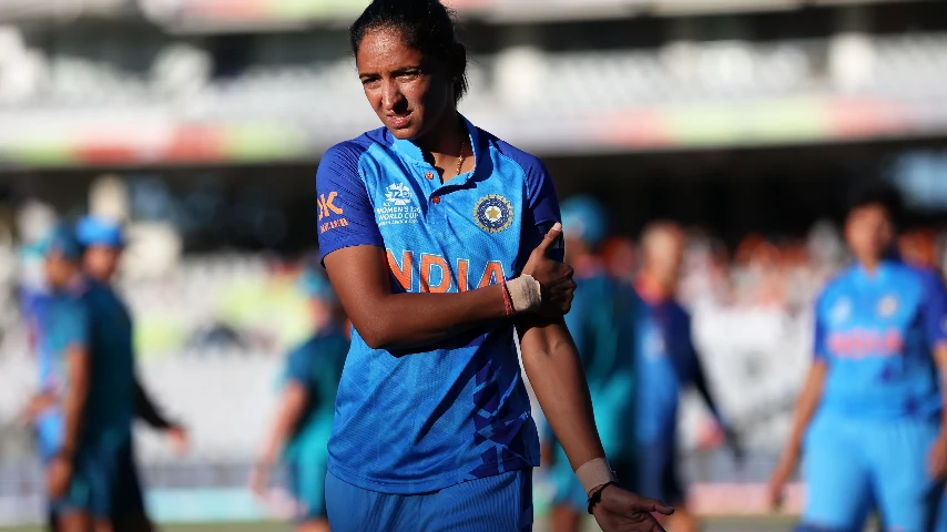 What happens next if she receives a 4th demerit point within 24 months?? Harmapreet Kaur is suspended for Violating the ICC Code of Conduct