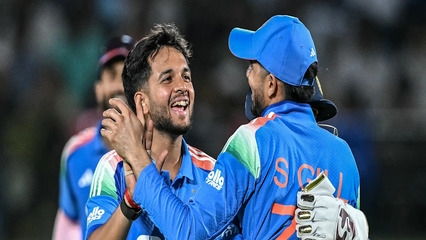 Harsh Dubey Replaces Washington Sundar for India Third ODI Against England