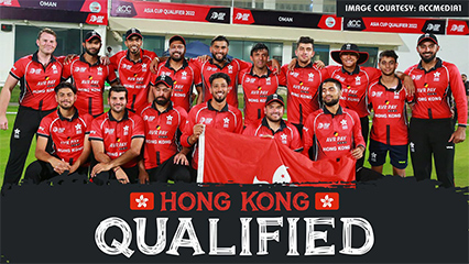 Hong Kong fight against the odds to qualify for the Asia Cup 2022