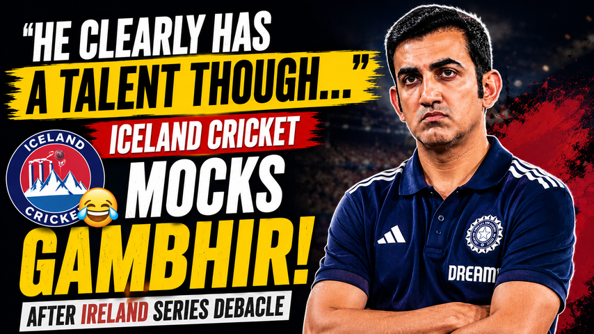 Iceland Cricket Mocks Gautam Gambhir After India Ireland T20I Series Defeat