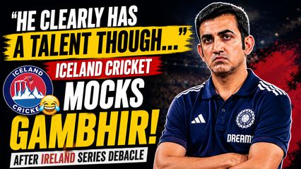 Iceland Cricket Mocks Gautam Gambhir After India Ireland T20I Series Defeat