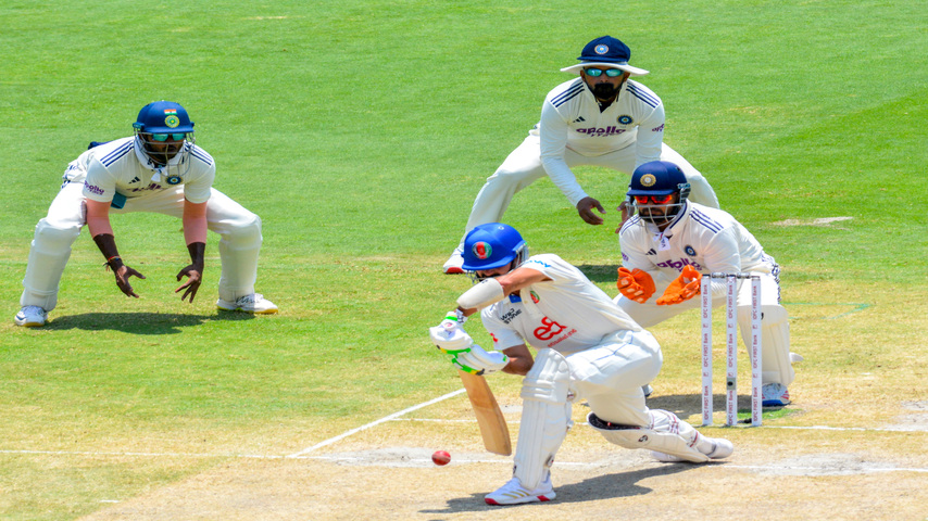 India vs Afghanistan Test India Register Historic 300 Run Win