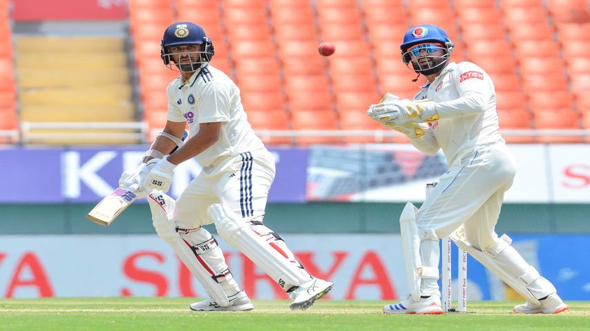 India vs Afghanistan Test Washington Sundar Fifty Powers 564