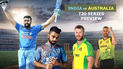 India vs Australia T20I Series Preview: Squads, Fixtures, History and Stats