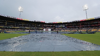 Chinnaswamy stadium weather hourly | India vs New Zealand 1st Test, Day 5 Hourly Weather Update and Run Chase Analysis