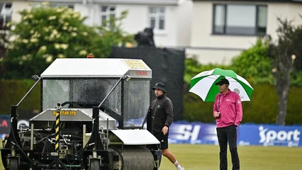 Ireland vs West Indies 2nd ODI Abandoned | Forde, Carty Star Before Dublin Rain