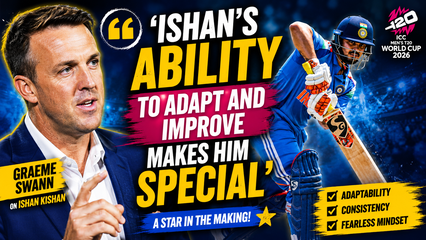 Ishan Kishan Century Powers India as Graeme Swann Hails His Remarkable Adaptability