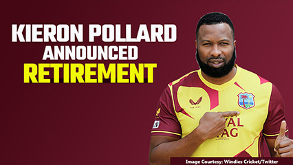 Kieron Pollard announced retirement from International Cricket