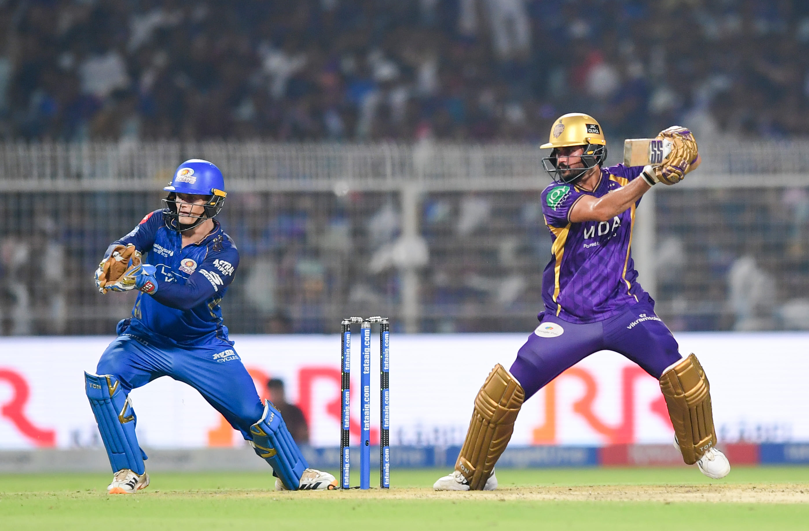 KKR vs MI IPL 2026: Kolkata Knight Riders Survive Late Mumbai Fight to Keep Playoff Hopes Alive