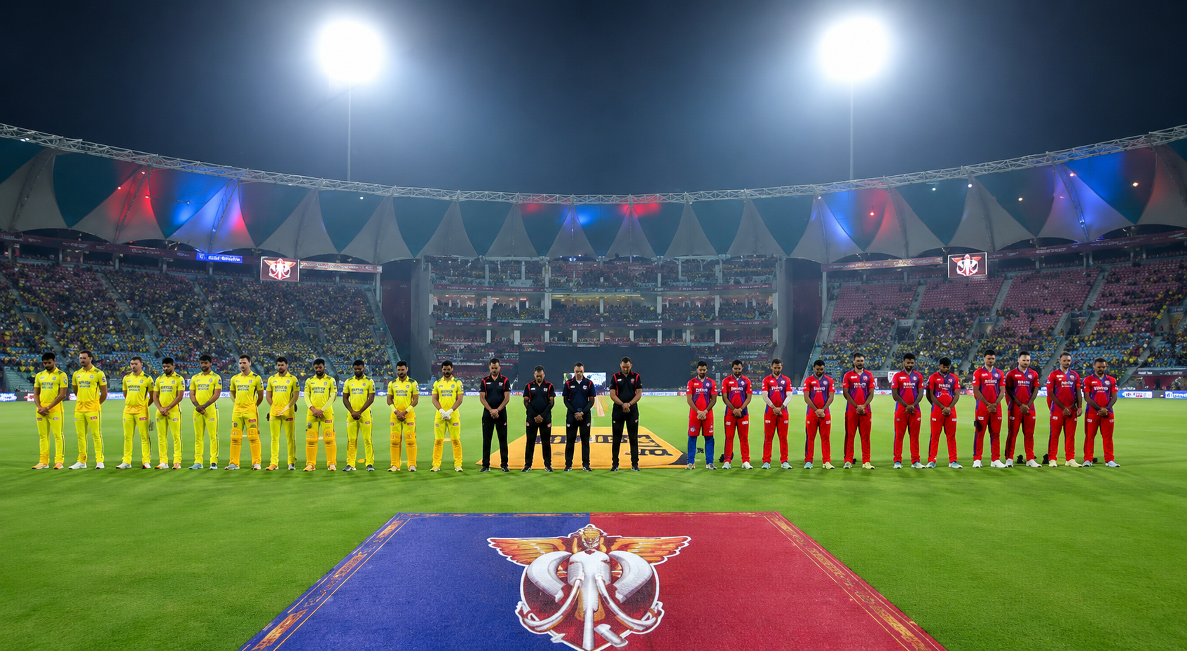 LSG vs CSK IPL 2026: Ekana Stadium Observes Minute’s Silence for Uttar Pradesh Storm Victims Before Match