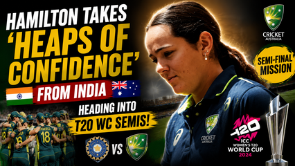 Lucy Hamilton Gains Confidence After India Test Ahead of Womens T20 World Cup Semi Final