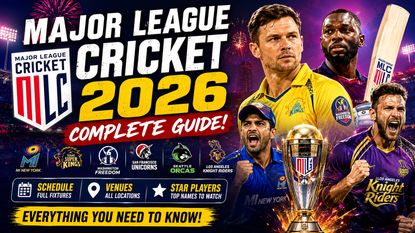Major League Cricket 2026 Guide Teams Schedule Venues and Star Players to Watch
