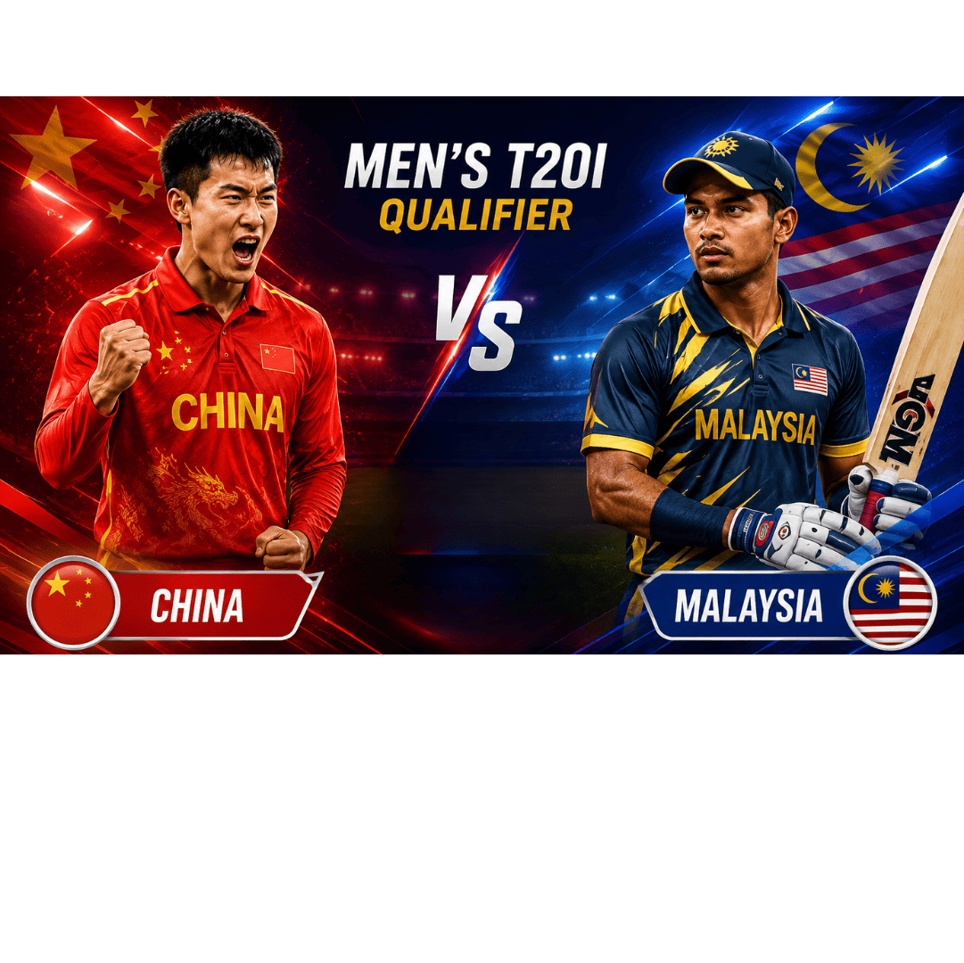 Malaysia Crush China by 9 Wickets as Vijay Unni’s Four-Wicket Spell Powers Dominant Asian Games Qualifier Victory