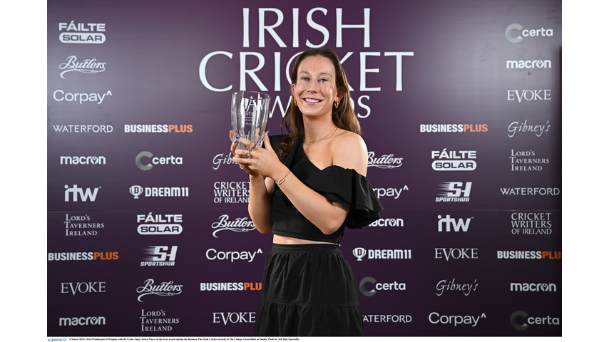 Mark Adair and Orla Prendergast Shine at Irish Cricket Awards 2024