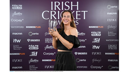 Mark Adair and Orla Prendergast Shine at Irish Cricket Awards 2024