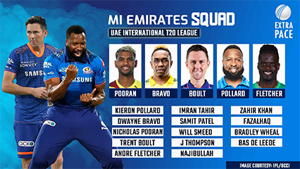 Pollard, Bravo, Boult, Pooran to feature in MI Emirates for UAE T20 League