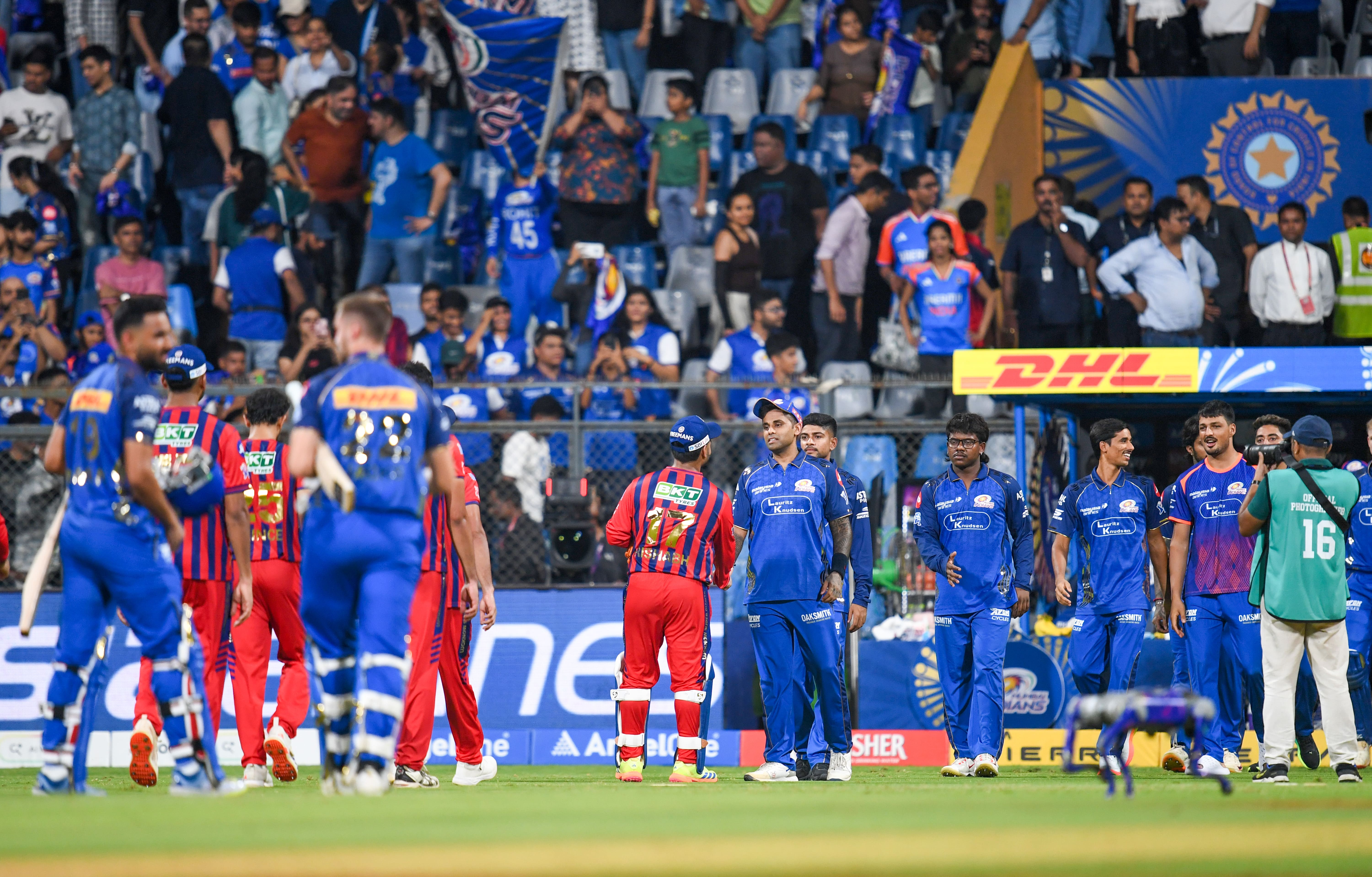 MI vs LSG IPL 2026 Result: Mumbai Indians Beat Lucknow Super Giants by 6 Wickets in Wankhede Thriller