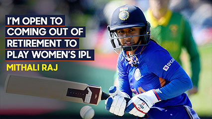 Mithali Raj hints at coming out of retirement to play inaugural women's IPL next year