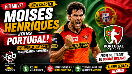 Moises Henriques Joins Portugal for T20 World Cup 2028 Qualification Campaign