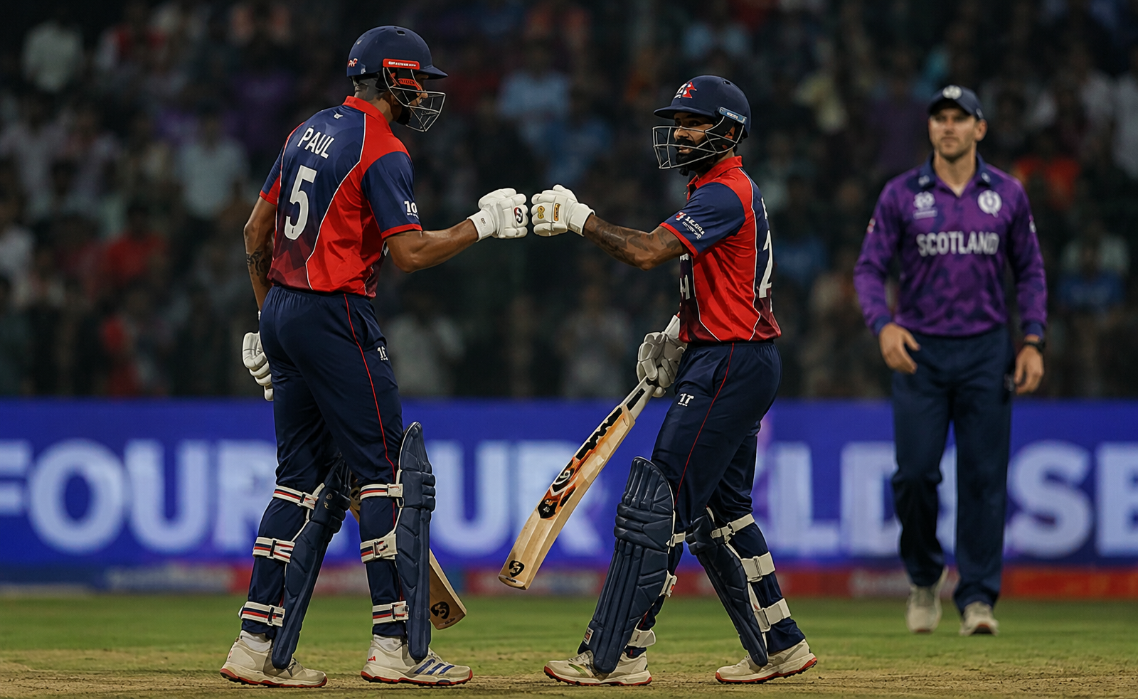 Nepal Beat Scotland by 6 Wickets in ICC Cricket World Cup League Two 2026 as Rohit Paudel Stars in Kirtipur