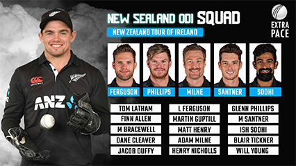 New Zealand announced squad for Ireland ODIs