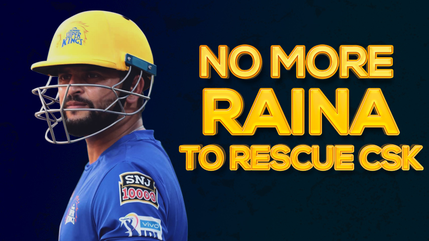 No more Raina to Rescue CSK, “Mr.IPL- OUT OF IPL” | Flamboyant Farewell