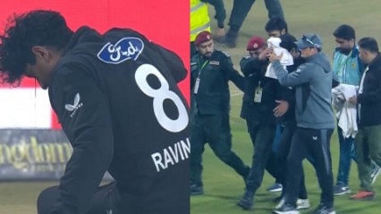 Rachin Ravindra Injury Update | Rachin Ravindra Suffers Head Injury During Pakistan vs New Zealand ODI in Lahore | PAK vs NZ ODI