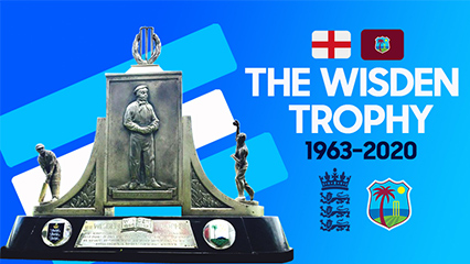 A Test series contested in a similar manner to the Ashes - Wisden Trophy (1963-2020)